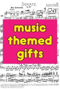 Music Themed Gifts